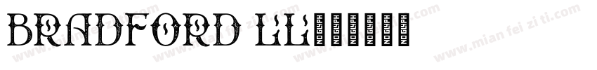 Bradford LL字体转换